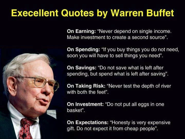 Warren Buffet quotes - ways to become rich Warren Buffet quotes - ways to become rich